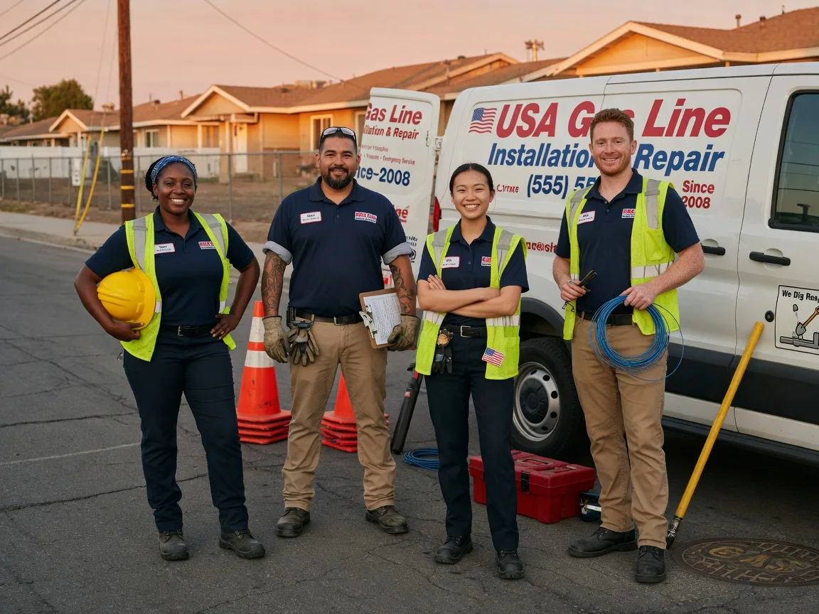 Gas Line Installation company in Upperstrasburg, PA